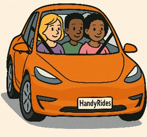 HandyRides Logo